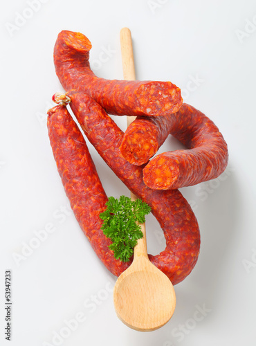Photo: Spicy sausages Spicy sausages