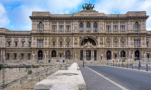 Photo: Palace of Justice (Palazzo di Giustizia) - courthouse building. Palace of Justice (Palazzo di Giustizia) - courthouse building.
