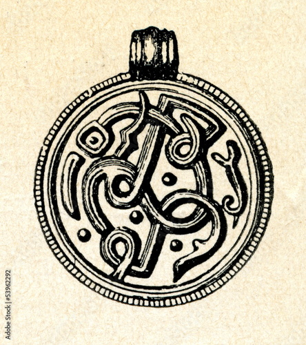Illustration: Swedish bracteate Swedish bracteate