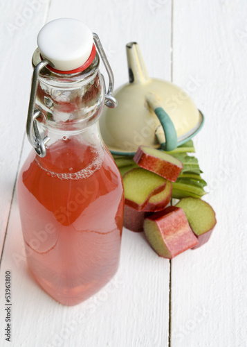 Photo: Rhubarb juice Rhubarb juice