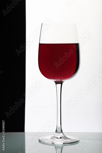 Photo: Glasses with wine Glasses with wine
