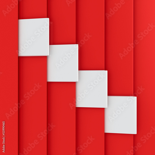 Illustration: White bookmarks White bookmarks