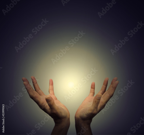 Photo: Hands and Healing Light Hands and Healing Light