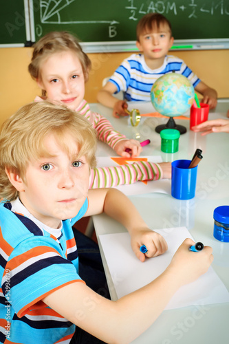 Photo: during lesson during lesson