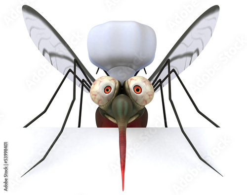 Illustration: Fun mosquito Fun mosquito