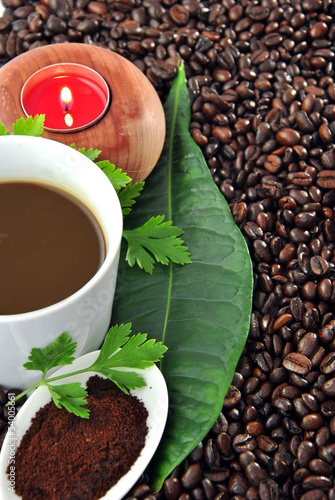 Photo: A cup of coffee A cup of coffee