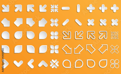 Vector: set of modern design elements set of modern design elements