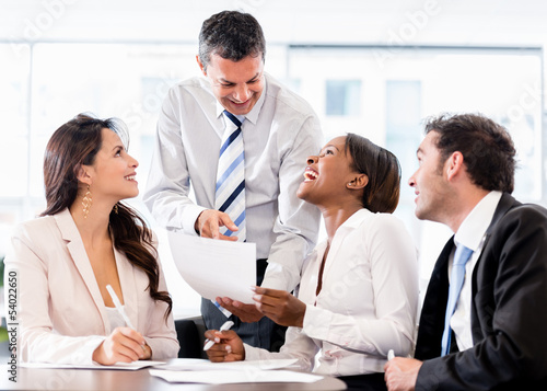 Photo: Happy business team Happy business team