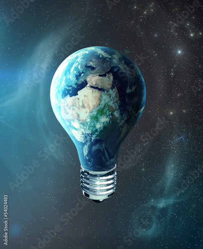Photo: lamp earth lamp earth