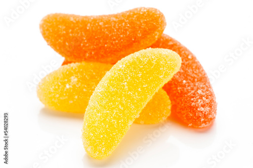 Photo: bunch of orange and lemon jelly bunch of orange and lemon jelly