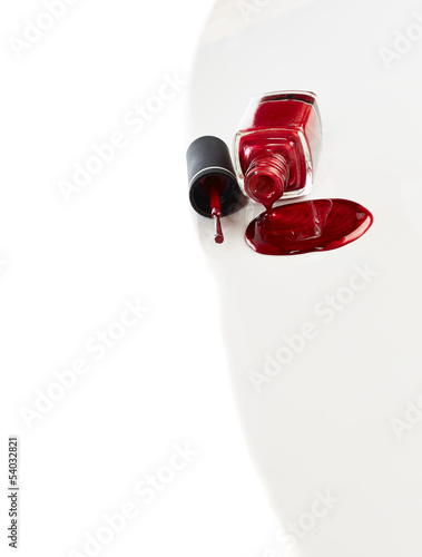 Photo: Red Nail Varnish Red Nail Varnish