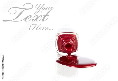 Photo: Red Nail Varnish Red Nail Varnish