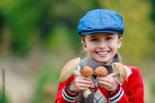 Photo: Mushrooms picking, season for mushrooms. Mushrooms picking, season for mushrooms.
