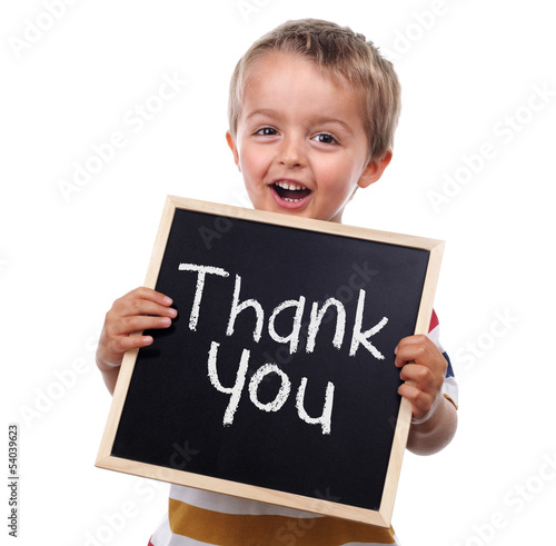 Photo: Thank you sign Thank you sign