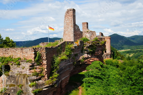 Photo: Burganlage Altdahn Burganlage Altdahn