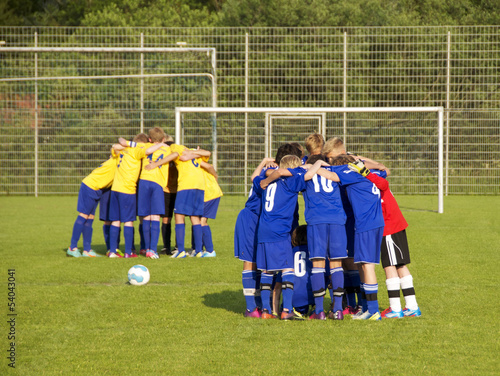 Photo: Fußball Teams Fußball Teams