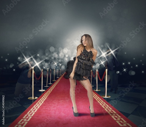 Photo: Celebrity on red carpet Celebrity on red carpet