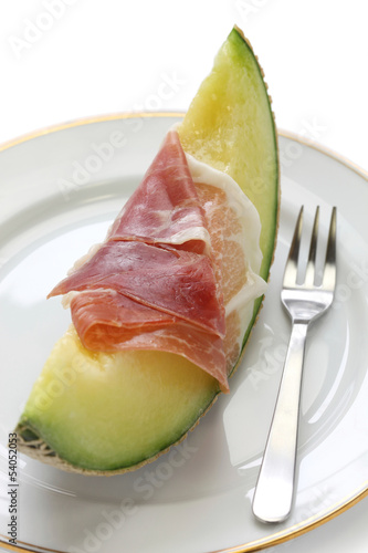 Photo: prosciutto and melon prosciutto and melon