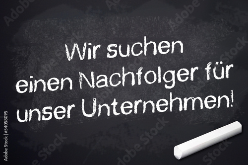 Photo: Kreidetafel mit Nachfolger gesucht Kreidetafel mit Nachfolger gesucht