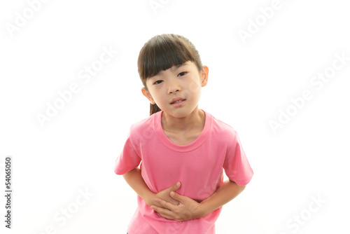 Photo: 腹痛の女の子 腹痛の女の子
