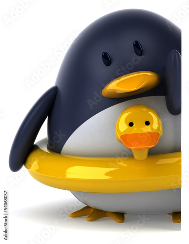 Illustration: Fun penguin Fun penguin