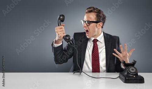 Photo: Man is screaming Man is screaming
