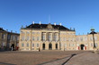 Copenhagen palace and market square, Denmark Copenhagen palace and market square, Denmark