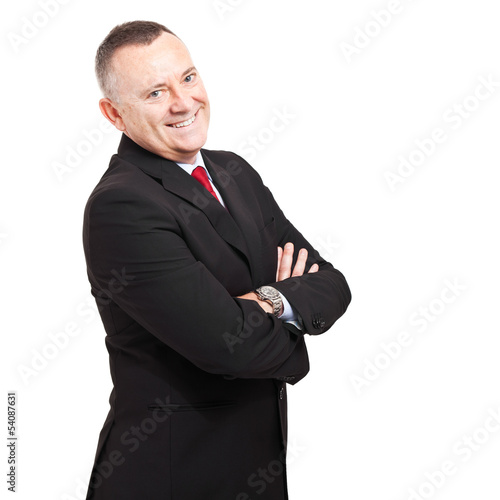 Photo: Portrait of a smiling businessman Portrait of a smiling businessman