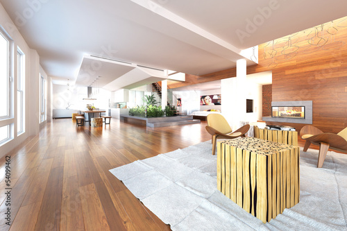 Illustration: Luxury Loft Area Luxury Loft Area