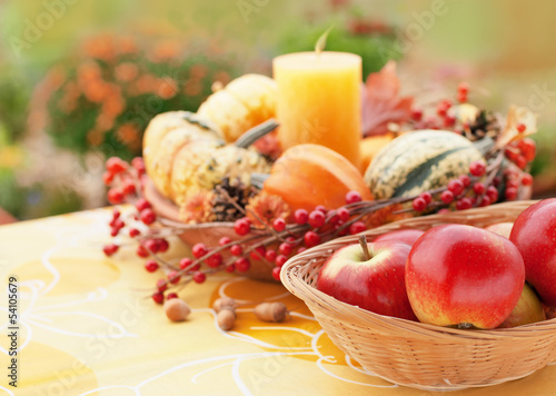 Photo: Autumn garden decor Autumn garden decor