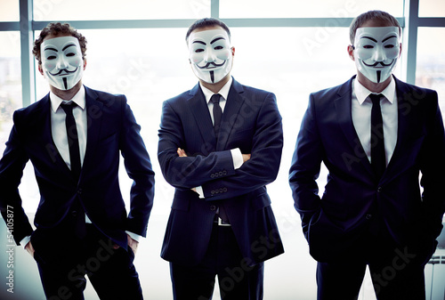 Photo: Anonymous trio Anonymous trio