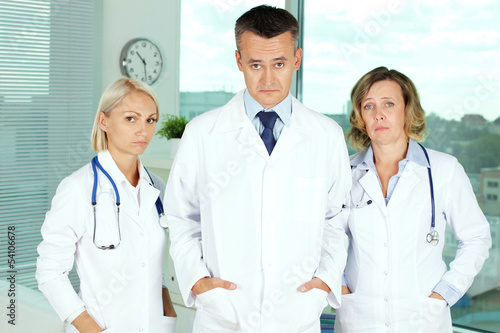 Photo: Pessimistic doctors Pessimistic doctors