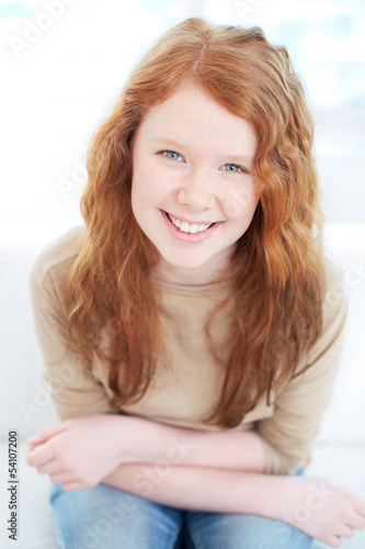 Photo: Cute red-haired Cute red-haired