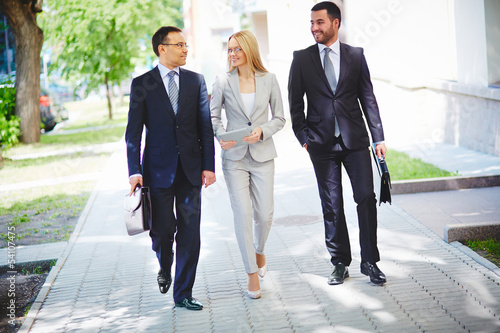 Photo: Business on the move Business on the move