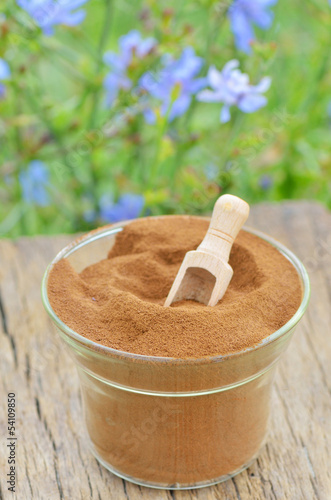 Photo: chicory powder chicory powder