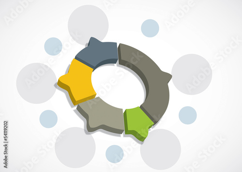 Vector: Communication concept Communication concept