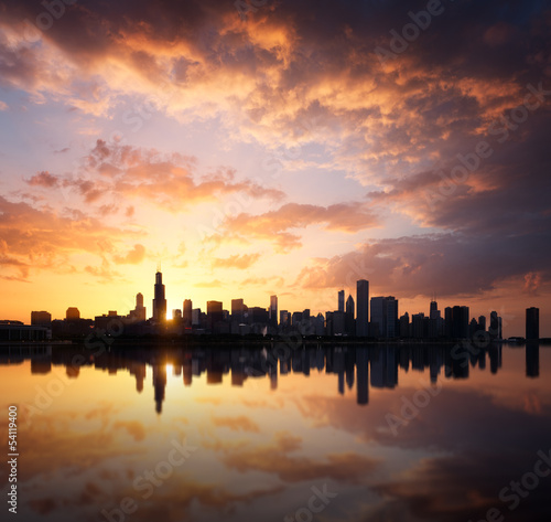Photo: Chicago skyline Chicago skyline