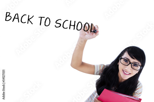 Photo: Back to school concept Back to school concept