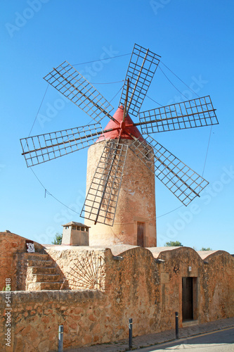 Photo: Windmühle in Algaida Windmühle in Algaida