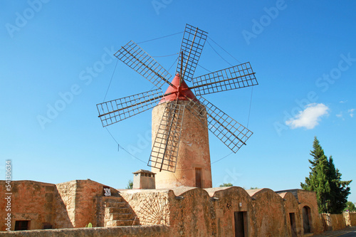 Photo: Windmühle in Algaida Windmühle in Algaida