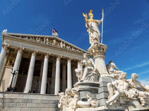 Photo: Österreich, Wien, Parlament Österreich, Wien, Parlament