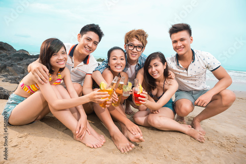 Photo: Friend’s toasting Friend’s toasting