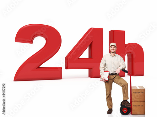 Illustration: fast delivery fast delivery