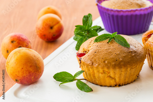 Photo: muffins with apricots muffins with apricots