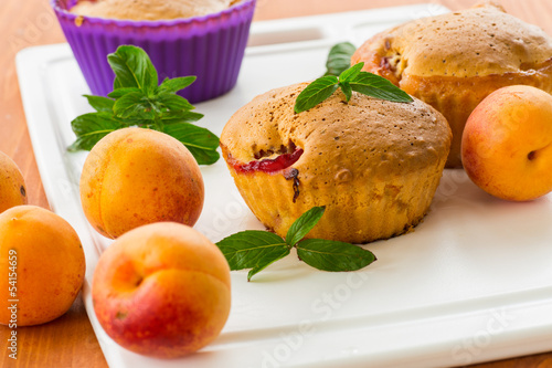 Photo: muffins with apricots muffins with apricots