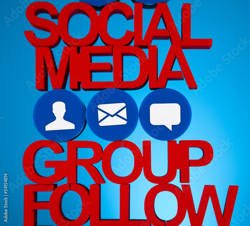 Photo: Social media, communication Social media, communication