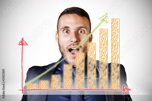 Photo: surprised businessman surprised businessman