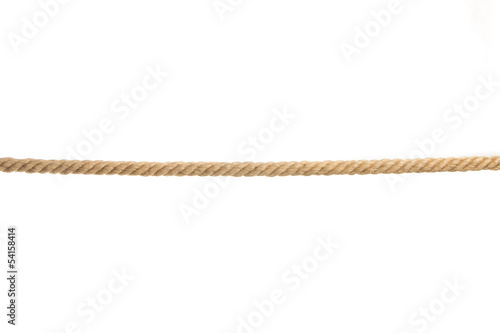 Photo: isolated rope isolated rope