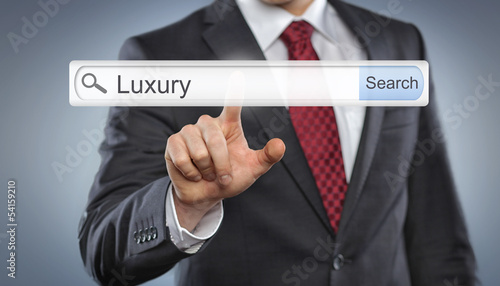 Photo: Luxury in search bar Luxury in search bar