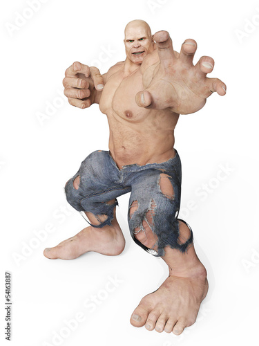 Illustration: monster man wants you monster man wants you